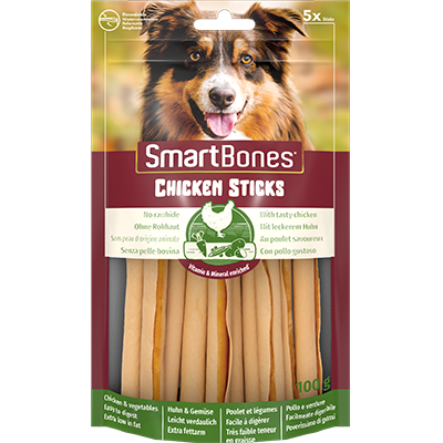 SmartBones Kausticks mit Huhn, 5 Stück