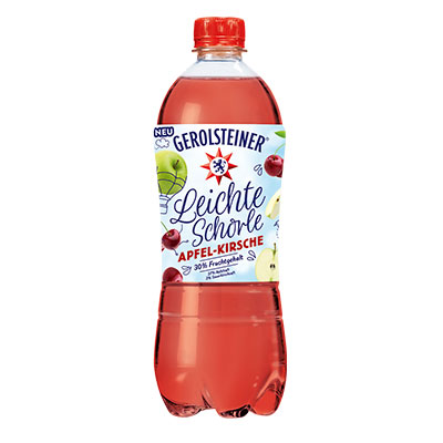 Leichte Schorle Apfel-Kirsche